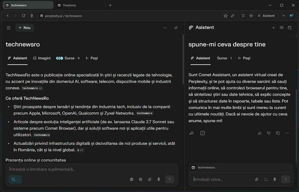 comet browser